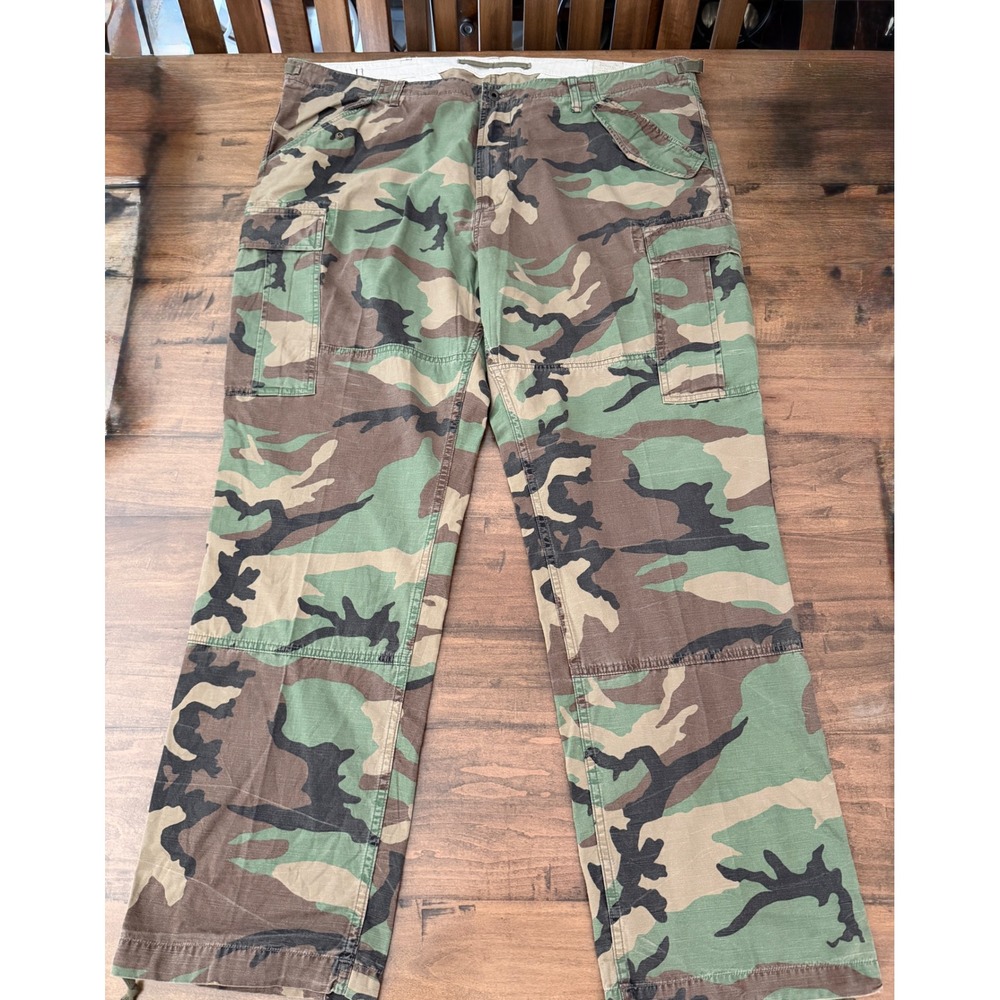 Polo Ralph Lauren Surplus Utility Camo Cargo Pants Mens 44x34 Woodland Camo